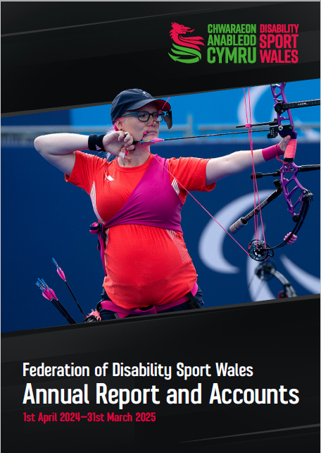 Logo: Federation of Disability Sport Wales Annual Report 2024-25