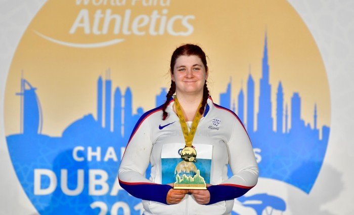 Sabrina wins first world title