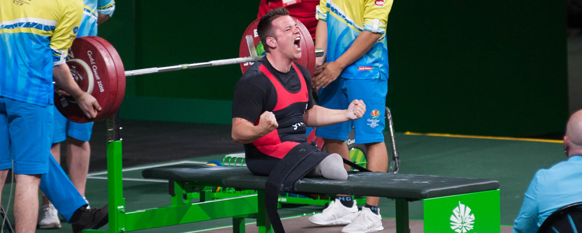 Welsh para powerlifter Nathan Stephens