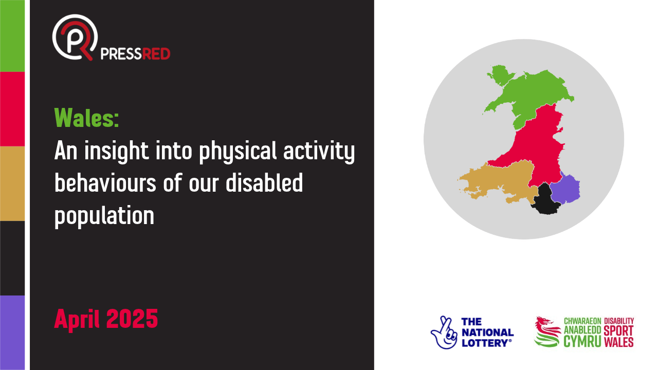 Logo: Wales: An insight into physical activity behaviours of our disabled population 