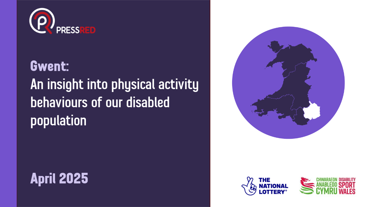 Logo: Gwent: An insight into physical activity behaviours of our disabled population