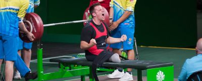 Welsh para powerlifter Nathan Stephens