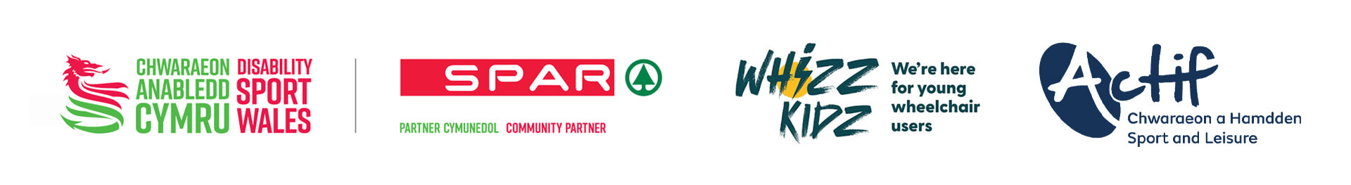 Event Delivery Partners: DSW, SPAR, Whizz Kidz, Carmarthen Actif